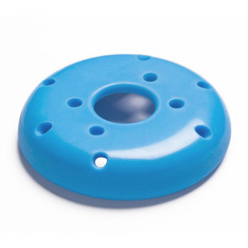 Pessaire cube non-perforé avec bouton