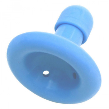 Pessaire cube non-perforé avec bouton