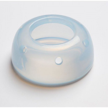 Pessaire cube non-perforé avec bouton